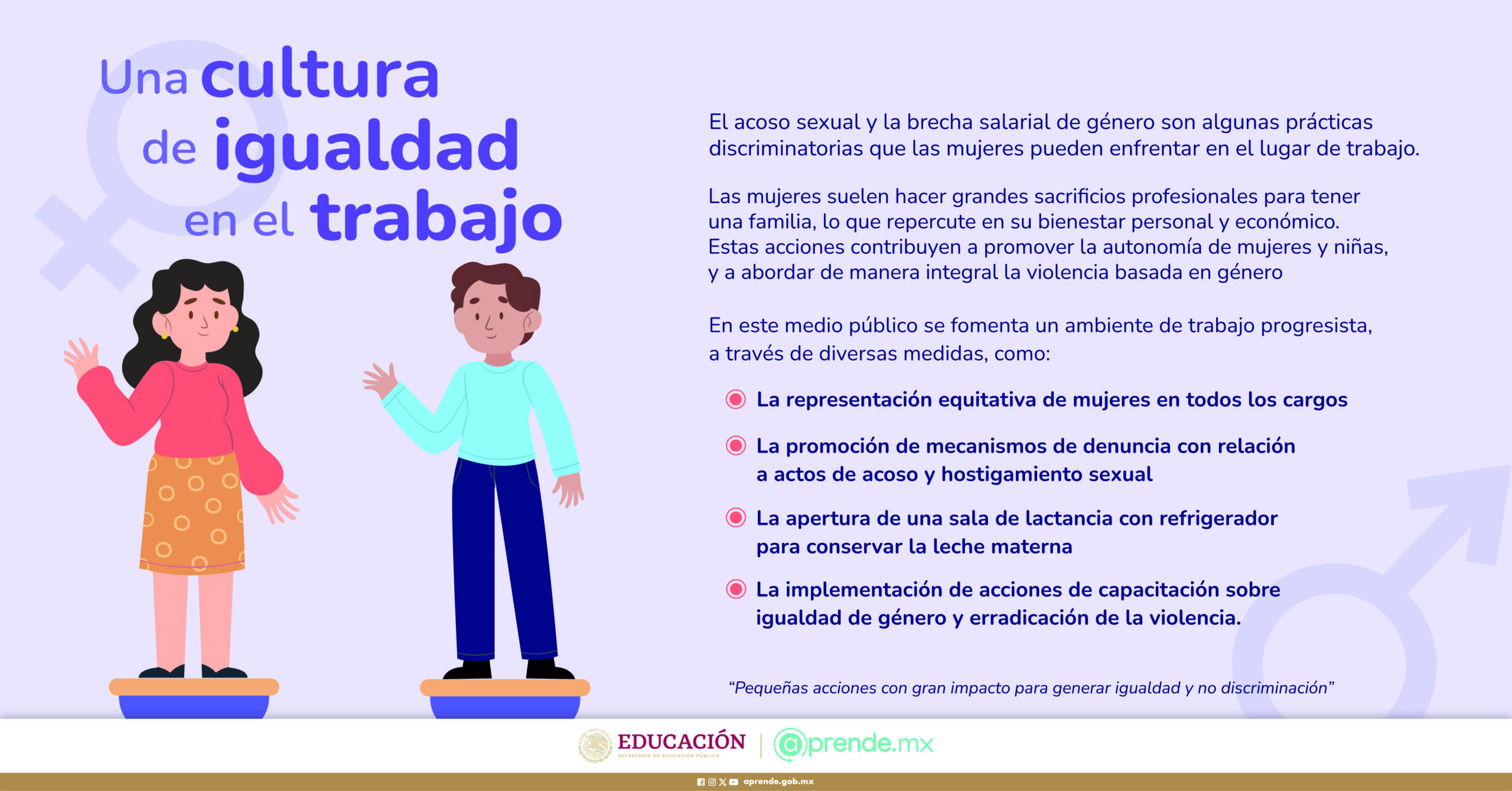 Igualdad en el trabajo