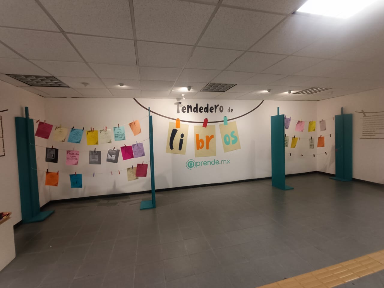 Tendedero de libros (2)