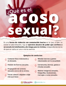 ¿Qué es el acoso sexual?
